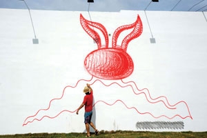 Graffiti art by Kenny Scharf